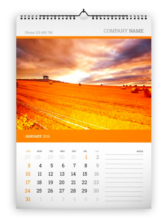 Calendari da parete  Stile8