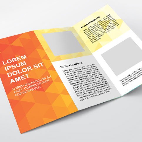 PIEGHEVOLE a 3 ANTE personalizzabile