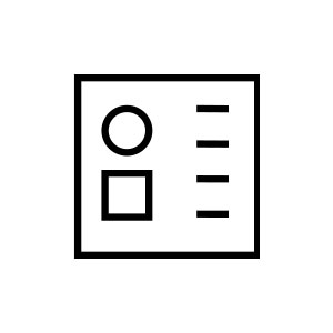 Biglietti da visita  6x6 cm